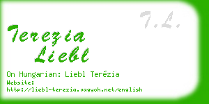 terezia liebl business card